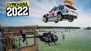 HOONIGAN Gymkhana 2022 Travis Pastrana Goes BERSERK in Florida in a 862HP Subaru Wagon [upl. by Adniram]