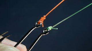 Trilene knot vs palomar knot fishing knot tutorial [upl. by Nolubez]