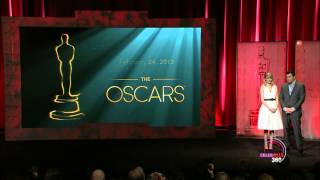 Oscar Nomination Announcements [upl. by Bullis]