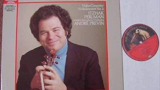 Itzhak Perlman plays Bartok Violin Concerto 2 15 [upl. by Necyla438]