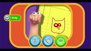 Oobi Animals  Old Flash Games [upl. by Anaitit]