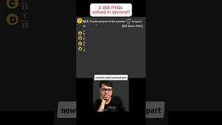 3 JEE PYQs solved in seconds Finding Remainder jeemains [upl. by Irabaj326]