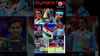 Olympics 2024 Indian flag bearer Pround moments for PV Sindhu and Sharath kamal achanta [upl. by Seira]