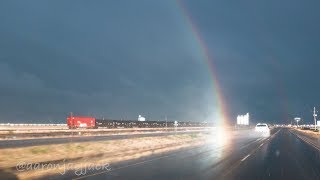 CORE Punching TORNADO Warned Supercell in Loving New Mexico [upl. by Swanhildas33]