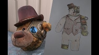 How to Make a Steampunk Bear Mask Thing [upl. by Hey236]