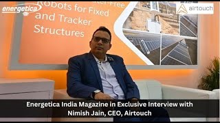 Exclusive Interview with Nimish Jain CEO Airtouch [upl. by Elleirua]