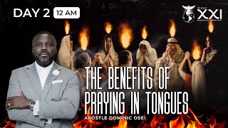 BENEFITS OF PRAYING IN TONGUESAPOSTLE DOMINIC OSEI DAY 2 12AM MARRIAGE AND DESTINY FAST 2024KFT [upl. by Retse]