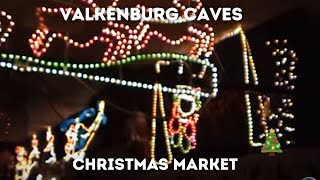 Valkenburg Caves Christmas Market [upl. by Maxentia]