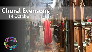 Choral Evensong  Thursday 14 October  Chester Cathedral [upl. by Monaco]