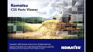 Komatsu Linkone CSS Parts Viewer v5 Full Models [upl. by Thistle]