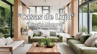 Casas de Lujo con Diseño de Interiores Inspirado en la Naturaleza [upl. by Jilly819]