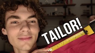 ASMR Suit Tailor Roleplay Finding your measurements  ASMR SoftSpoken Personal Attention [upl. by Ayom]