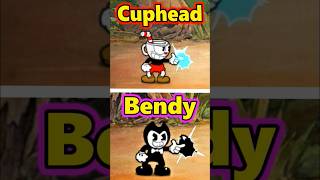 Cuphead Vs Bendy  All Animations Full Comparison Showcase  shorts cuphead [upl. by Niak]