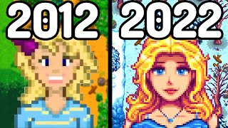 The COMPLETE Evolution Of Stardew Valley 20122021 [upl. by Xela]