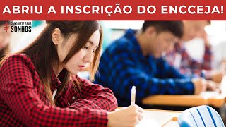 ABRIU A INSCRIÇÃO DO ENCCEJA 2024 [upl. by Oilcareh921]