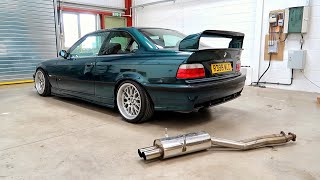 New E36 exhaust sounds SO GOOD [upl. by Wileen887]