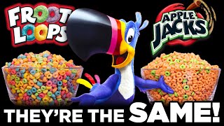 Food Theory Froot Loops and Apple Jacks Are SECRETLY The Same [upl. by Bone]