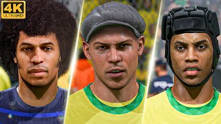 FIFA 23 ALL 100 ICON FACES in 4K  Jairzinho Ronaldo Zidane Ronaldinho etc [upl. by Retsev]