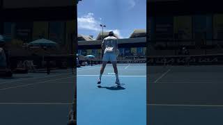 NORRIE Tennis Practice at AO2023 🎾💥 Filmed by Hit With Me in partnership w Cam 🎥🇬🇧 AusOpen [upl. by Carberry115]