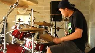 drum solo Garage GrooveMetal Jamming [upl. by Nylsirhc]