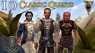 10 Classic Side Quests in Morrowind [upl. by Dalt3]