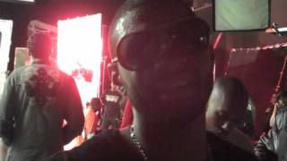 Usher at Justin Biebers quotSomebody to Lovequot music video shoot [upl. by Nai699]