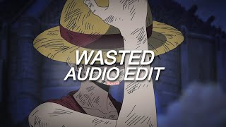 wasted huken x murkish  juice wrld edit audio [upl. by Curran]