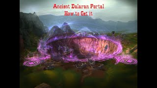 WOW  Ancient Dalaran Portal for Mages [upl. by Zebapda]