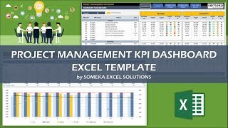 Project Management KPI Dashboard  KPI Metrics for Project Managers [upl. by Vashtee]