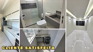 Reforma TOTAL em APARTAMENTO de 50 metros quadrados Você não vai acreditar [upl. by Notyarb]