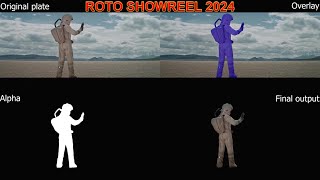 Rotoscope showreel 2024 by samyak dongre silhouette rotoscope vfx premierepro showreel 2024 [upl. by Dodge]