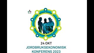 Jordbruksekonomisk konferens [upl. by Ellenet]