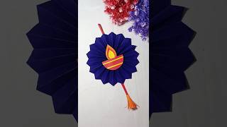 Diwali wall hanging craft ideas ✨💖paper craft idea for diwali decoration✨💗 diy youtubeshorts [upl. by Ecirtnahs]