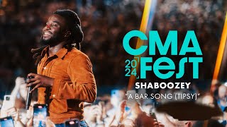 Shaboozey – “A Bar Song Tipsy”  CMA Fest 2024 [upl. by Htrahddis209]