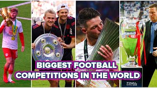 Top 8 Biggest football competitions in the world [upl. by Analad]