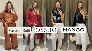 ШОППІНГ ВЛОГ НОВИНКИ ЛІТА та SALE  КОСТЮМИ  СОРОЧКИ  СПІДНИЦІ  Massimo Dutti  MANGO  OYSHO [upl. by Perni]