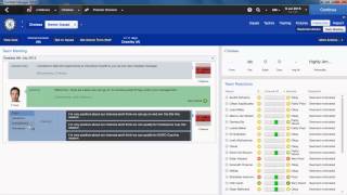 Football Manager 2014  Chelsea Career Mode Story 1  Meeting The Team  Gameplay [upl. by Errot]