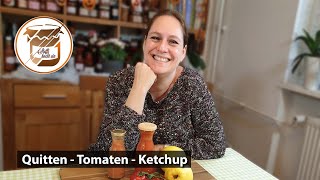 QuittenKetchup herzhaftpikant und lecker Leicht gemacht und lange haltbar [upl. by Aninahs]