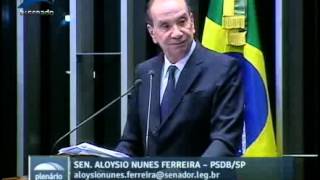 Aloysio Nunes comenta renúncia de Graça Foster à diretoria da Petrobras [upl. by Lynette]