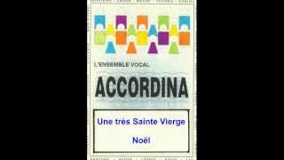 Chant de Noël  Une très Sainte Vierge  Avec accompagnement [upl. by Bilbe]