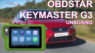 OBDStar Key Master G3 Key Programming Tool Unboxing [upl. by Labors]