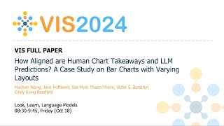 How Aligned are Human Chart Takeaways and LLM Predictions A Case Study on Bar Charts with Varying [upl. by Tifanie]