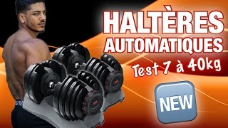 Les HALTÈRES AUTOMATIQUES 5 à 40 kg LE TEST by Bodytime [upl. by Anahpets295]