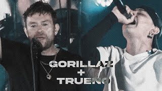 Gorillaz ft TRUENO  Clint Eastwood FREESTYLE  Lyrics en Vivo 2022 [upl. by Undry]