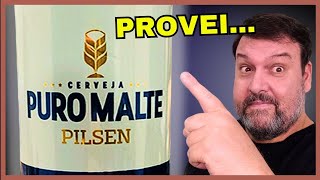 Provei a PURO MALTE PILSEN [upl. by Hulbard]