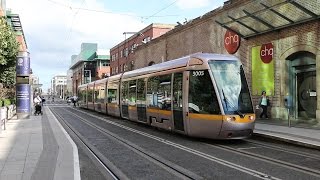 Dublin Ireland LUAS TramLight Rail [upl. by Campball]