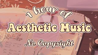 1 hour of Aesthetic Music  No Copyright [upl. by Oir407]