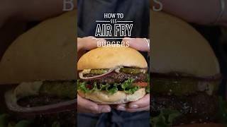 How to Cook Burgers in the Air Fryer [upl. by Willing]