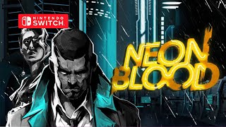 Neon Blood Gameplay Nintendo Switch [upl. by Nymzaj]