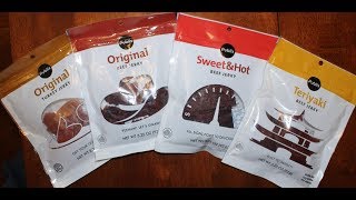 Publix Original Turkey Jerky Original Beef Jerky Sweet amp Hot Beef Jerky Teriyaki Beef Jerky [upl. by Cutcliffe931]